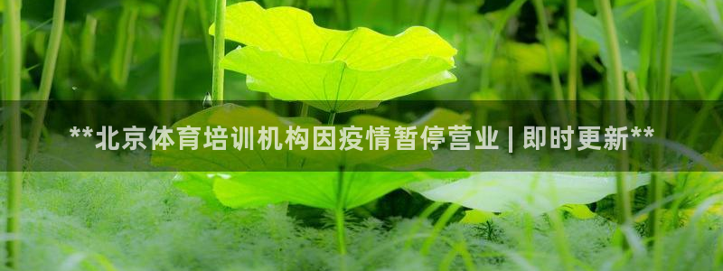 富联平台登录网址是什么：**北京体育培训机构因疫情暂