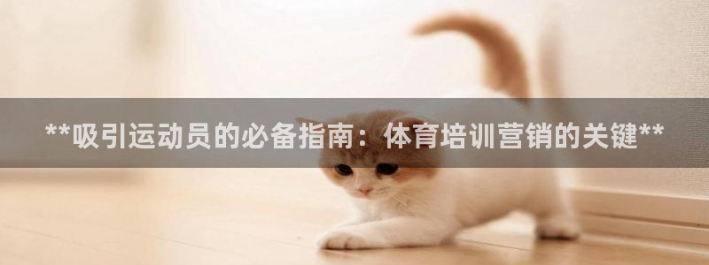富联娱乐平台开户流程：**吸引运动员的必备指南：体育